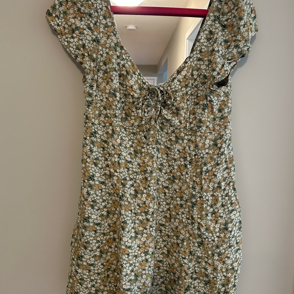 American Eagle Outfitters Floral Print Mini Dress